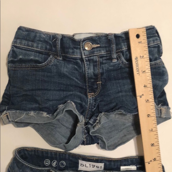 Cut Off Jean Shorts, Abercrombie & DL 1961, sz 7 - Picture 3 of 9